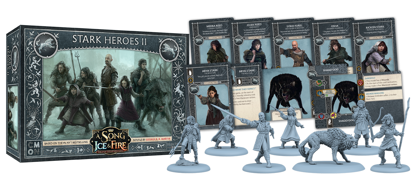 A Song of Ice and Fire : Tabletop Miniatures Game - Stark Heroes #2